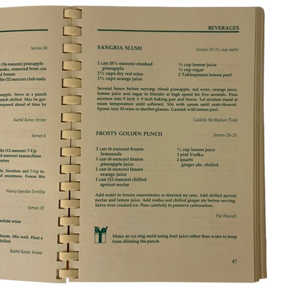 Beaumont Texas Junior League Lagniappe Cookbook First Edition 1982 Spiral Bound - Picture 5 of 11